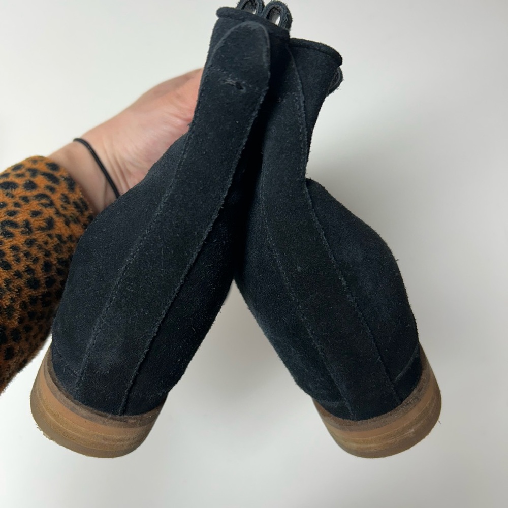 Cole Haan Black Suede Boots - Picture 6 of 6